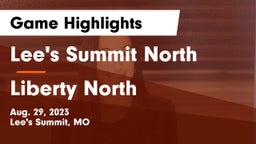 Lee's Summit North  vs Liberty North  Game Highlights - Aug. 29, 2023
