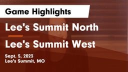 Lee's Summit North  vs Lee's Summit West  Game Highlights - Sept. 5, 2023
