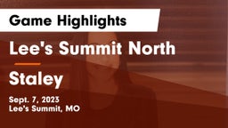 Lee's Summit North  vs Staley  Game Highlights - Sept. 7, 2023