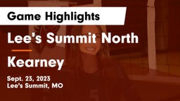 Lee's Summit North  vs Kearney  Game Highlights - Sept. 23, 2023