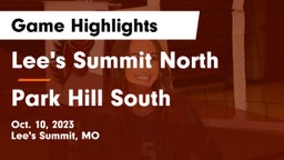 Lee's Summit North  vs Park Hill South  Game Highlights - Oct. 10, 2023