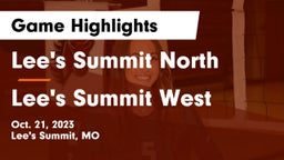 Lee's Summit North  vs Lee's Summit West  Game Highlights - Oct. 21, 2023