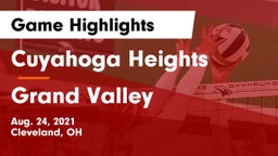 Cuyahoga Heights  vs Grand Valley  Game Highlights - Aug. 24, 2021