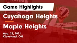 Cuyahoga Heights  vs Maple Heights  Game Highlights - Aug. 28, 2021