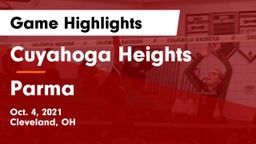 Cuyahoga Heights  vs Parma  Game Highlights - Oct. 4, 2021