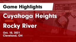 Cuyahoga Heights  vs Rocky River   Game Highlights - Oct. 10, 2021