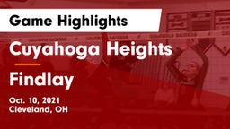 Cuyahoga Heights  vs Findlay  Game Highlights - Oct. 10, 2021