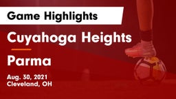 Cuyahoga Heights  vs Parma  Game Highlights - Aug. 30, 2021