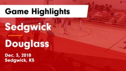 Sedgwick  vs Douglass  Game Highlights - Dec. 3, 2018