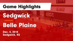 Sedgwick  vs Belle Plaine Game Highlights - Dec. 4, 2018
