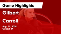Gilbert  vs Carroll  Game Highlights - Aug. 29, 2020