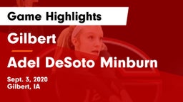 Gilbert  vs Adel DeSoto Minburn Game Highlights - Sept. 3, 2020
