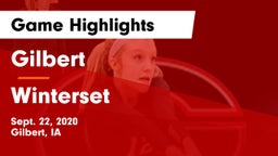 Gilbert  vs Winterset  Game Highlights - Sept. 22, 2020
