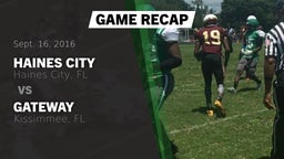 Recap: Haines City  vs. Gateway  2016