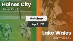 Matchup: Haines City High vs. Lake Wales  2017