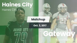 Matchup: Haines City High vs. Gateway  2017