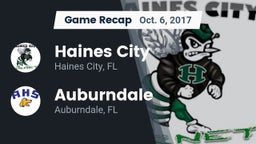 Recap: Haines City  vs. Auburndale  2017