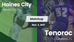 Matchup: Haines City High vs. Tenoroc  2017