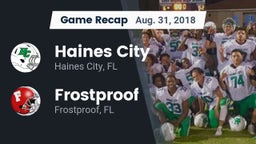 Recap: Haines City  vs. Frostproof  2018