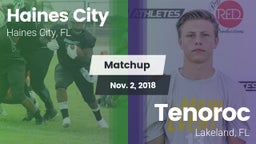 Matchup: Haines City High vs. Tenoroc  2018