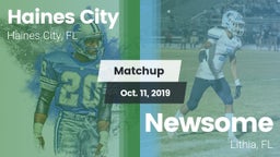 Matchup: Haines City High vs. Newsome  2019