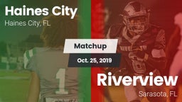 Matchup: Haines City High vs. Riverview  2019