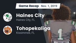 Recap: Haines City  vs. Tohopekaliga  2019