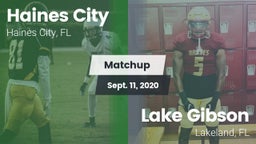 Matchup: Haines City High vs. Lake Gibson  2020