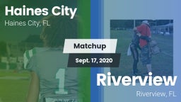Matchup: Haines City High vs. Riverview  2020