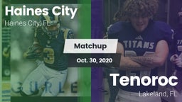 Matchup: Haines City High vs. Tenoroc  2020