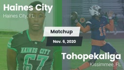 Matchup: Haines City High vs. Tohopekaliga  2020