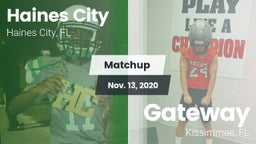 Matchup: Haines City High vs. Gateway  2020