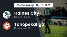 Recap: Haines City  vs. Tohopekaliga  2023