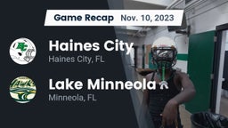 Recap: Haines City  vs. Lake Minneola  2023