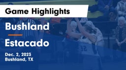 Bushland  vs Estacado  Game Highlights - Dec. 2, 2023