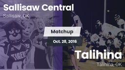 Matchup: Central  vs. Talihina  2016