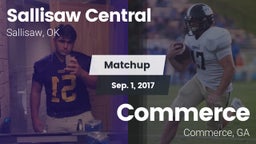 Matchup: Central  vs. Commerce  2017