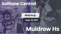 Matchup: Central  vs. Muldrow Hs 2017