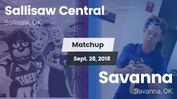 Matchup: Central  vs. Savanna  2018