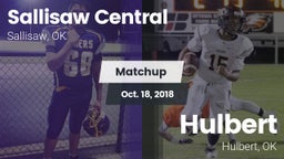 Matchup: Central  vs. Hulbert  2018