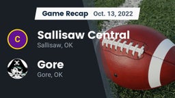 Recap: Sallisaw Central  vs. Gore  2022