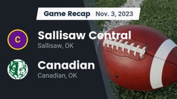 Recap: Sallisaw Central  vs. Canadian  2023