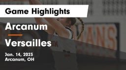 Arcanum  vs Versailles  Game Highlights - Jan. 14, 2023