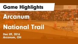 Arcanum  vs National Trail  Game Highlights - Dec 09, 2016