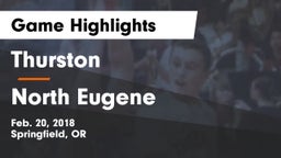 Thurston  vs North Eugene  Game Highlights - Feb. 20, 2018