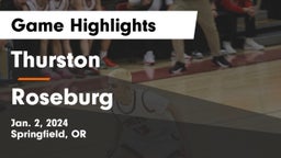Thurston  vs Roseburg  Game Highlights - Jan. 2, 2024
