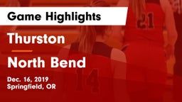 Thurston  vs North Bend  Game Highlights - Dec. 16, 2019