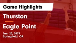 Thurston  vs Eagle Point  Game Highlights - Jan. 20, 2023