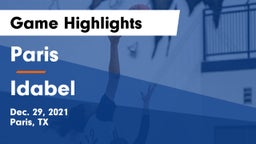 Paris  vs Idabel  Game Highlights - Dec. 29, 2021