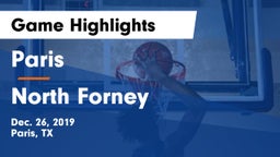 Paris  vs North Forney  Game Highlights - Dec. 26, 2019